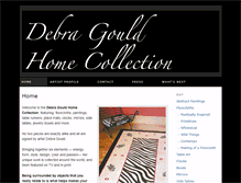 Tablet Screenshot of debragouldhomecollection.com